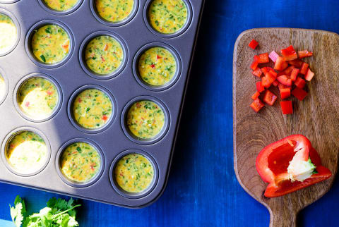 mini frittatas