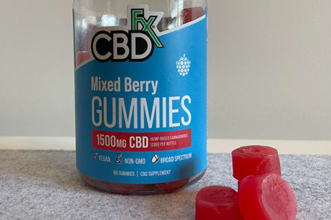 cbdfx Mixed Berry CBD Gummies