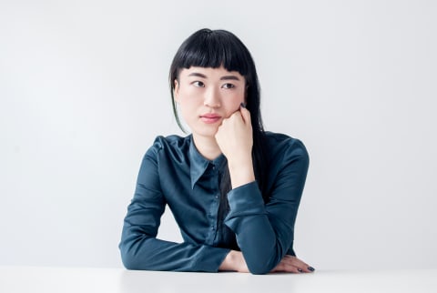 Young Asian Woman Contemplating And Deep In Thought. Young Asian Woman Contemplating And Deep In Thought.