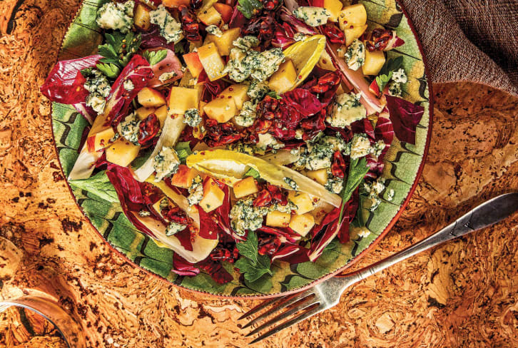 Welcome Fall With This Sweet & Savory Honey-Apple- Endive Salad