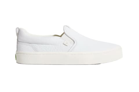 cariuma slip-on leather sneakers